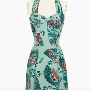 RARE Trashy Diva Lena Bustle dress in Absinthe